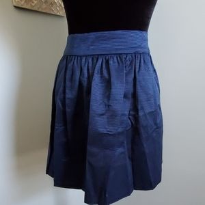 Banana Republic- Ribbed Flare Mini Skirt Pockets